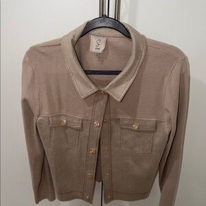 St. John Classic Tan Blazer